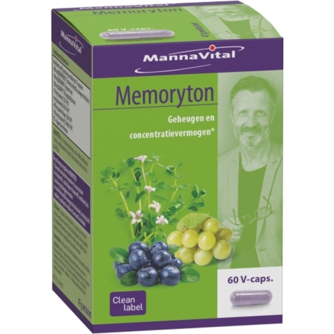 Mannavital Memoryton Fyto | 60 capsules