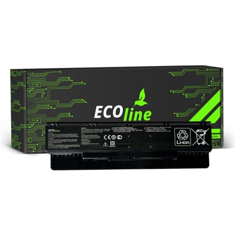 EcoLine - A32-N56 Batterij Geschikt voor de Asus A32-N56 N46 N46V N56 N76 / 11.1V 5200mAh