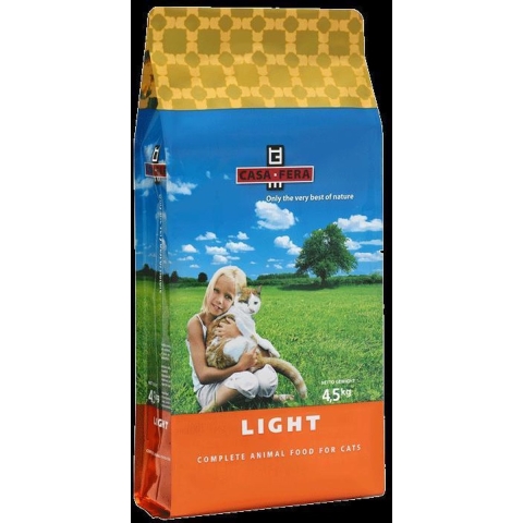Casa Fera kattenvoer Light 4,5 kg.