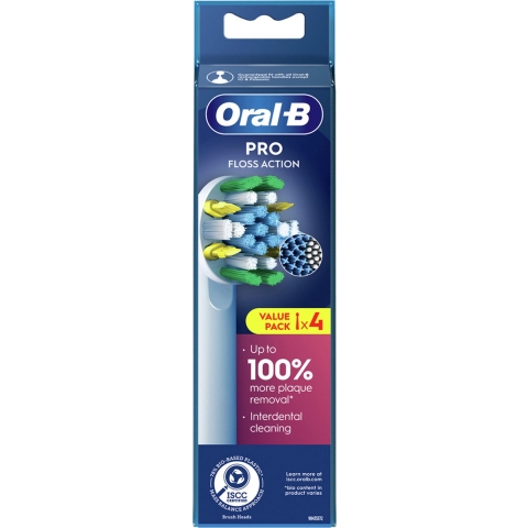 Oral-B Pro Floss Action Opzetborstels | 4 stuks