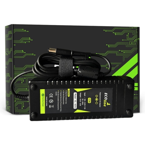 EcoLine - Oplader / AC Adapter - Geschikt voor de HP Compaq 6710b 6715b 6715s 6910p 8510p nc6400 nx6110 nx7300 nx7400 - 19.5V 6.93A 135W
