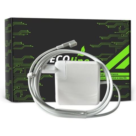 EcoLine - Oplader / AC Adapter - Geschikt voor de Apple Macbook 13 A1278 - Magsafe - 16.5V 3.65A 60W