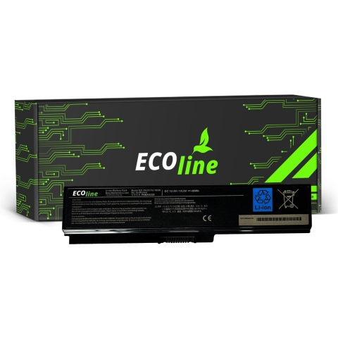 EcoLine - PA3817U-1BRS Batterij Geschikt voor de Toshiba Satellite C650 C650D C660 C660D L650D L655 L750 PA3817U-1BRS / 11.1V 4400mAh