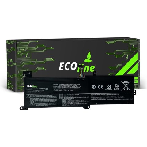 EcoLine - 5B10M86148 Batterij Geschikt voor Lenovo IdeaPad 320-14IKB 320-15ABR 320-15AST 320-15IAP 320-15IKB 320-15ISK 330-15IKB 520-15IKB / 7.4V 3500mAh
