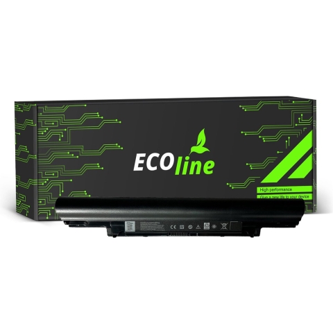 EcoLine - H4PJP YFDF9 JR6XC Batterij Geschikt voor de Dell Latitude 3340 3350 P47G / 11.1V 4400mAh