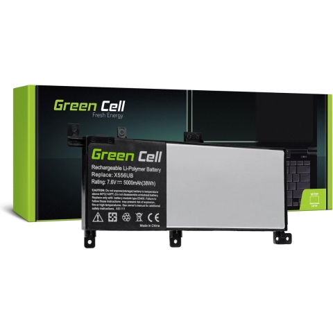 Batterij voor Asus X556U / 7,6V 5000mAh