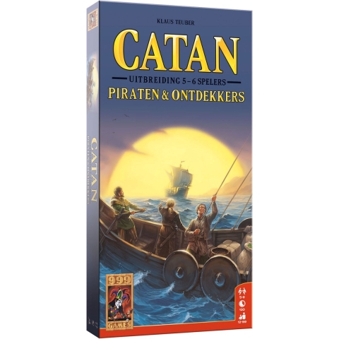 Catan: Uitbreiding Piraten&Ontdekkers 5/6 spelers - Bordspel