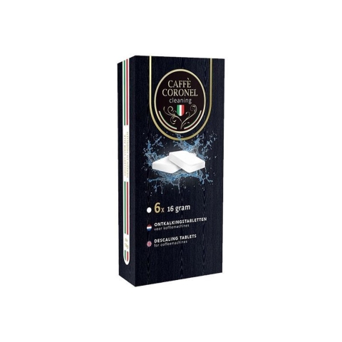 1x - Caffè Coronel Ontkalkerset 3 x 6st