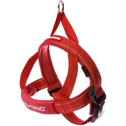 EzyDog Quick Fit tuig M Rood