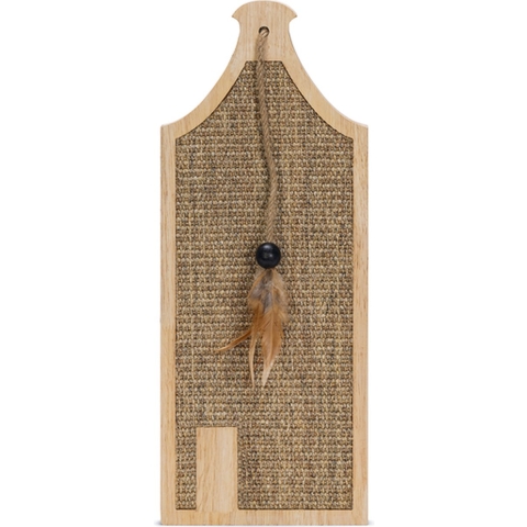 Designed by Lotte Houten halve Krabplank Vicky 50 x 20 x 2 cm
