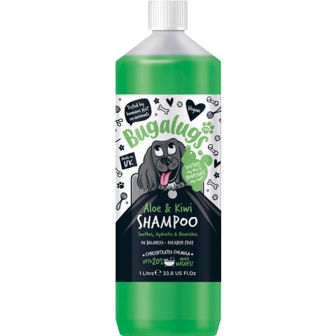 Bugalugs Scooting Aloe&Kiwi Dog Shampoo Bottle 1 L