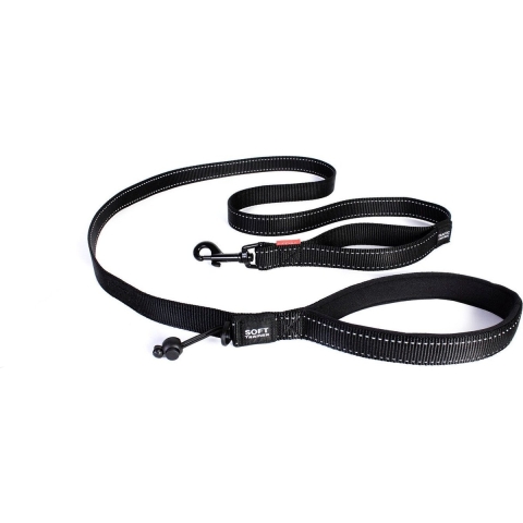 EzyDog Soft Trainer Traffic Control Zwart 181 cm X 25 mm