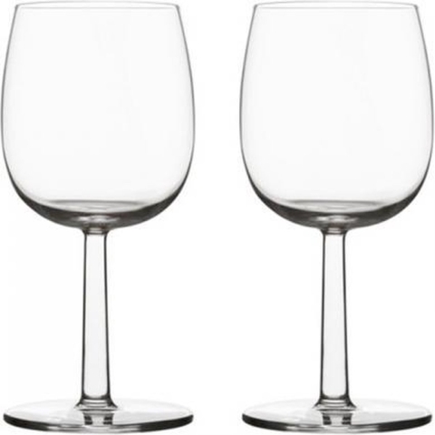 Iittala Raami Rode Wijnglazen 28cl Set Van 2