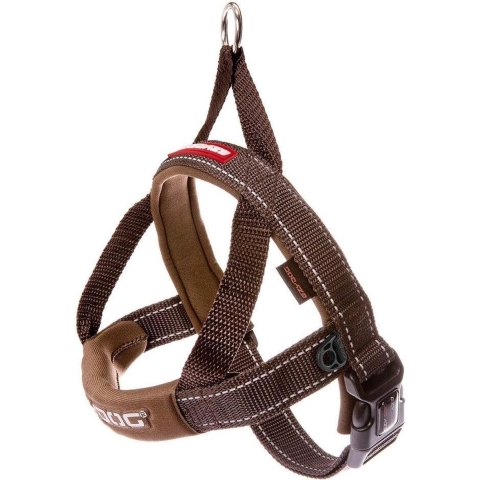 EzyDog Quick Fit tuig S Bruin