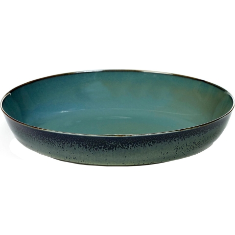 Serax Terres De Rêves By Anita Le Grelle Diep Bord Ø21 Smokey/dark Blue