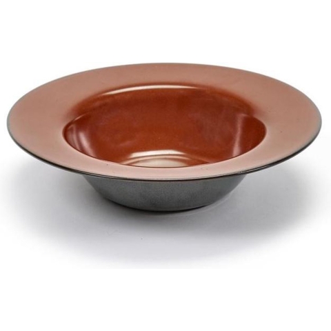 Serax Terres De Rêves By Anita Le Grelle Pastabord Ø21,3 Rust/smokey Blue