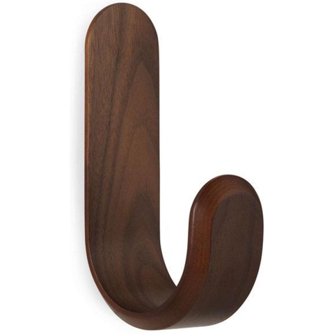 Normann Copenhagen Curve Hook Haak Walnut