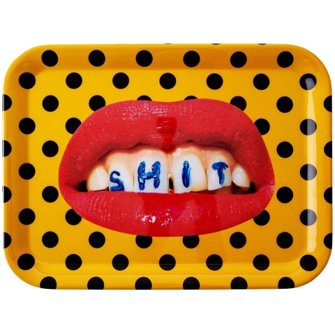 Seletti Toiletpaper Dienblad Shit