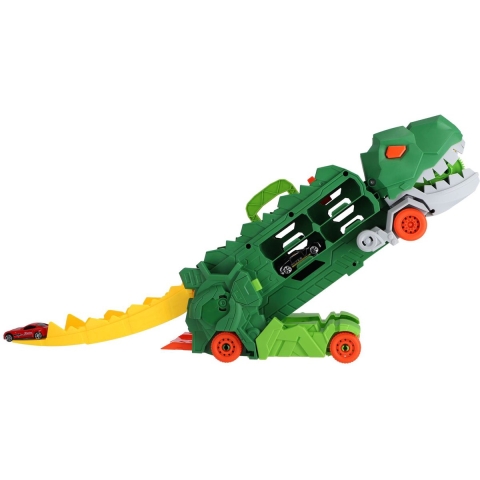 Transporter Carrycase Dino Met 2 Diecast Auto's