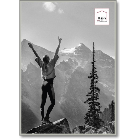 Haes Deco Kunststof Fotolijst EF8S Easy Frame Zilver 50x70 cm