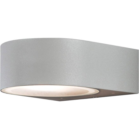 Konstsmide Teramo 7510-300 Buitenlamp (wand) Spaarlamp, LED E27 40 W Grijs