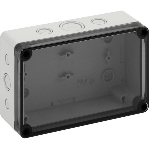 Spelsberg TK PC 1811-6F-TM Installatiebehuizing 110 x 180 x 63 Polycarbonaat Lichtgrijs 1 stuk(s)