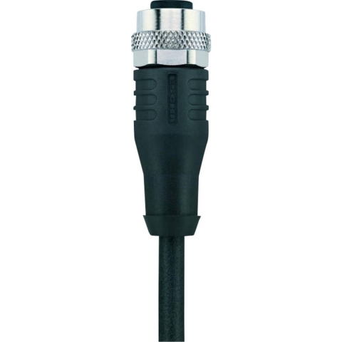 Escha 8046991 Sensor/actuator connector, geassembleerd M12 Aantal polen: 8 Bus, recht 5.00 m 1 stuk(s)