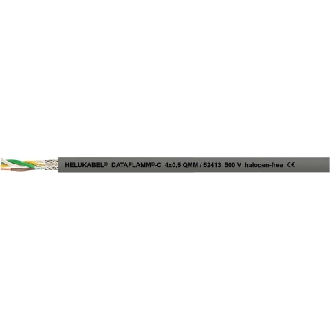 Helukabel 52369-100 Datakabel 7 x 0.14 mm² Grijs 100 m