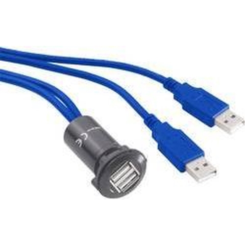 TRU COMPONENTS USB-13-BK USB-inbouwbus 3.0 Inhoud: 1 stuk(s)