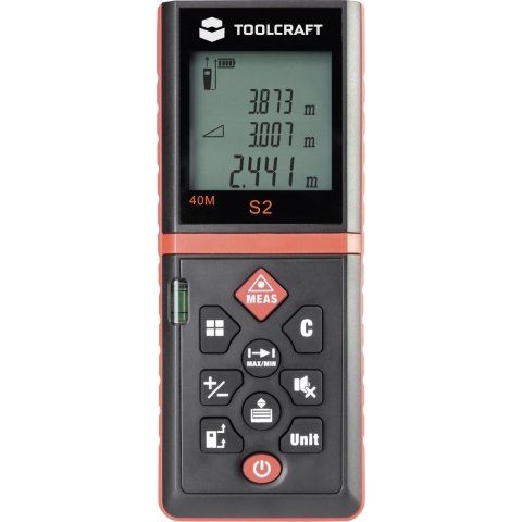 TOOLCRAFT LDM X40 Laserafstandsmeter 40 m
