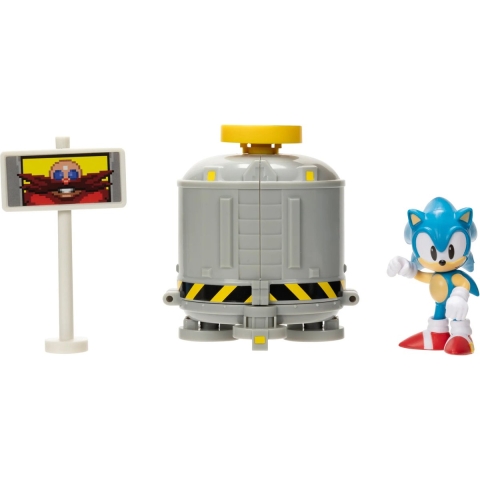 Sonic The Hedgehog Classic Figure Set - Level Clear