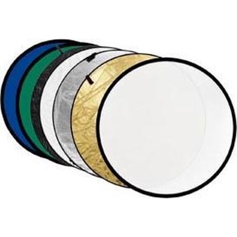 Godox reflectieschermen 7-in-1 Gold, Silver, Black, White, Translucent, Blue, Green - 60cm