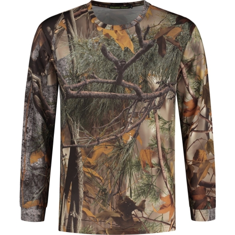 Stealth Gear T-shirt Lange Mouw Camo Bosprint maat M