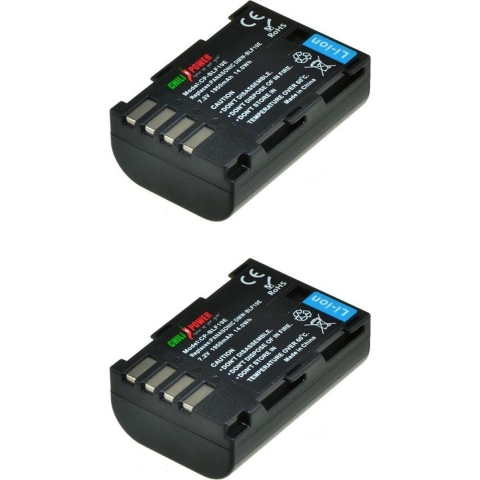 ChiliPower DMW-BLF19E accu voor Panasonic - 1950mAh - 2-Pack