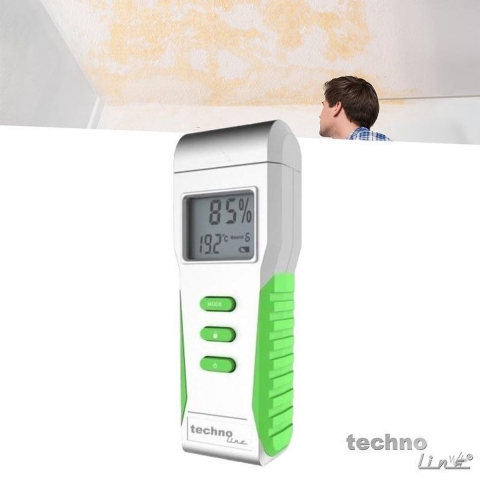 Technoline WZ1300 Vochtigheids â"en Temperatuurmeter Zilver
