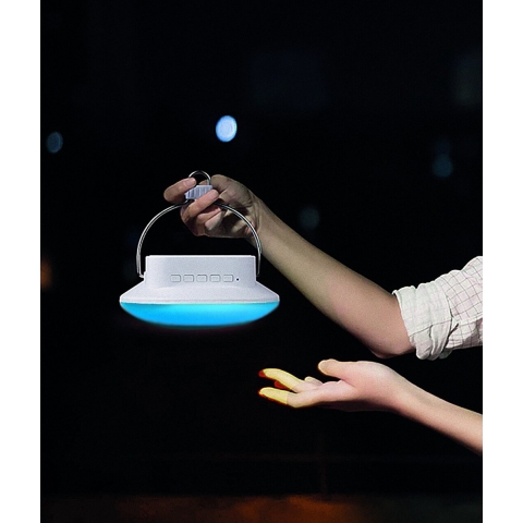 Smooz 2605451 - Oplaadbare Bluetooth speaker met LED RGB verlichting