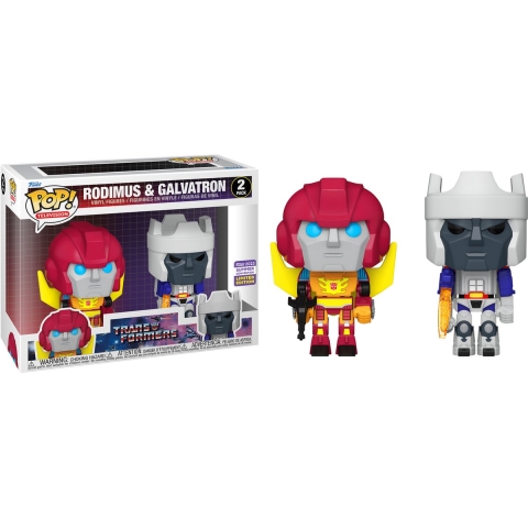 Transformers Funko Pop Vinyl: Rodimus & Galvatron 2-Pack