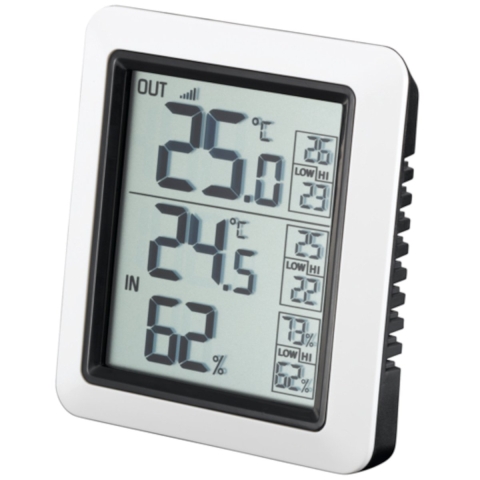 Rosenborg weerstation WS0270 met binnen-/buitentemperatuur