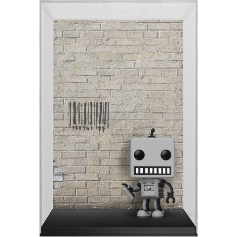 Brandalised Funko Pop Vinyl: Tagging Robot by Banksy