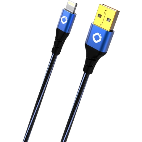 Oehlbach: USB Plus USB-A naar Apple Lightning 0,25 meter