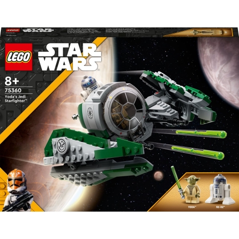Star Wars - Yoda's Jedi Starfighter Constructiespeelgoed