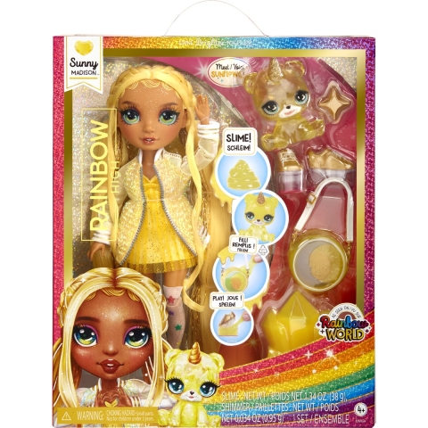 Rainbow High Slime Kit & Pet - Sunny Pop