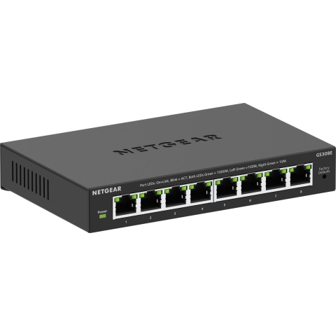 8-poorts Gigabit Ethernet Plus-switch (GS308Ev4) Switch