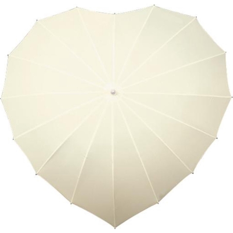 hartparaplu met UV-bescherming, offwhite
