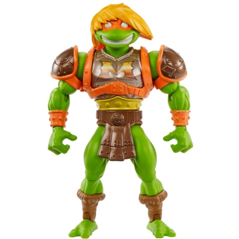 MOTU x TMNT: Turtles of Grayskull Action Figure Michelangelo 14 cm