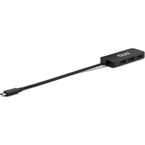 club3D USB-C Adapter [1x USB-C - 3x DisplayPort bus] CSV-1553 0.17 m