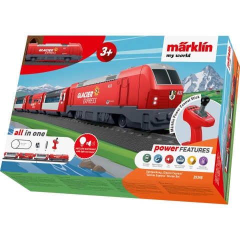 Märklin World 29348 H0 startset Glacier Express