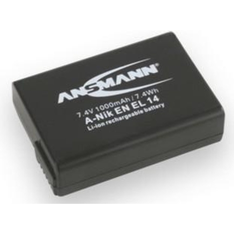 Ansmann EN-EL14 Camera-accu Vervangt originele accu EN-EL14 7.4 V 1050 mAh
