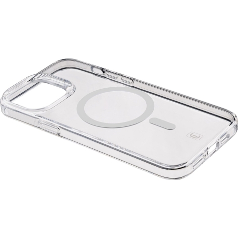 Cellularline Gloss MagSafe Case MAG Backcover Apple iPhone 15 Plus Transparant MagSafe compatible