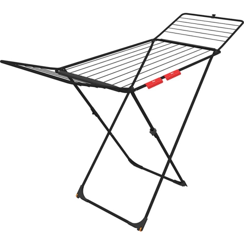 Vileda Droogrek Universal Ultimate Black Edition Droge ruimte: 18 m Zwart 1 stuk(s)